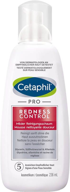 Cetaphil PRO REDNESS CONTROL mousse nettoyante douce 236ml Cetaphil PRO REDNESS CONTROL mousse nettoyante douce 236ml
