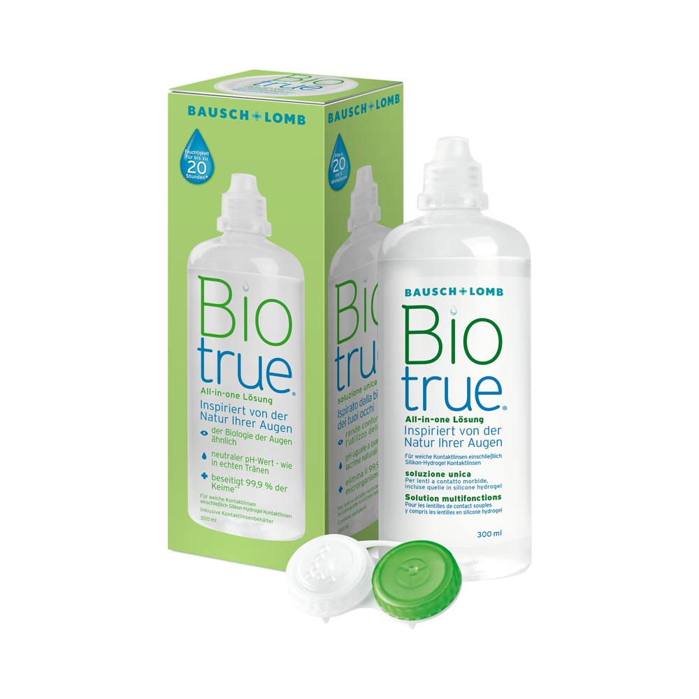 Solution tout-en-un Biotrue 300ml