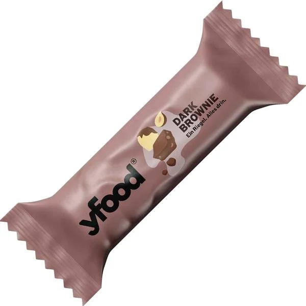 YFOOD Barre hyperprotéinée Dark Brownie 60 g
