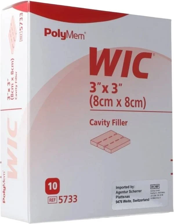 PolyMem WIC Cavity Filler 8x8cm 10 pièces