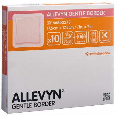 Allevyn Adhesive Pansement adhésif 17.5x17.5cm 10 pièces Allevyn Adhesive Pansement adhésif 17.5x17.5cm 10 pièces
