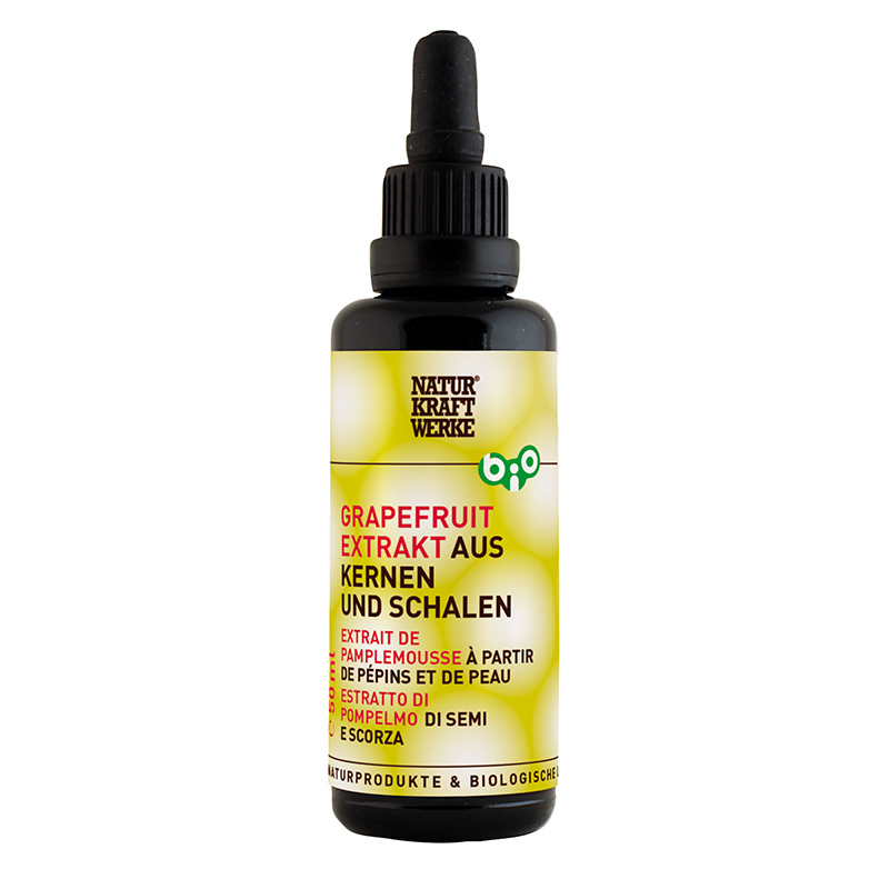 NATURKRAFTWERKE Extrait de pamplemousse bio 50ml NATURKRAFTWERKE Extrait de pamplemousse bio 50ml