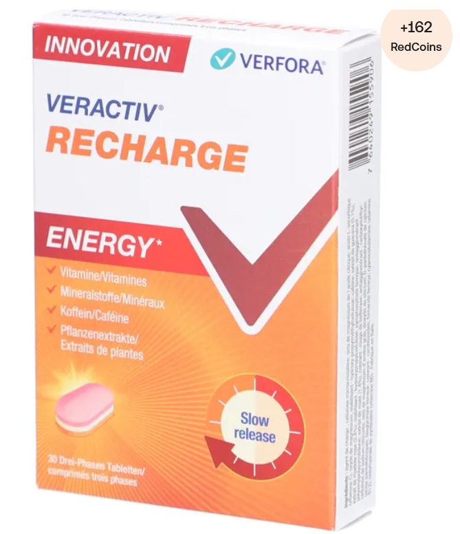 VERACTIV Recharge Comprimés triphasés30 pièces