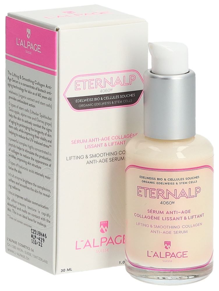 L'ALPAGE Eternalp 2040m Sérum anti-âge lissant & hydratant 30ml