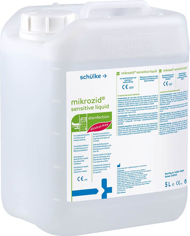 Liquide MIKROZID Sensitive bidon 5lt Liquide MIKROZID Sensitive bidon 5lt