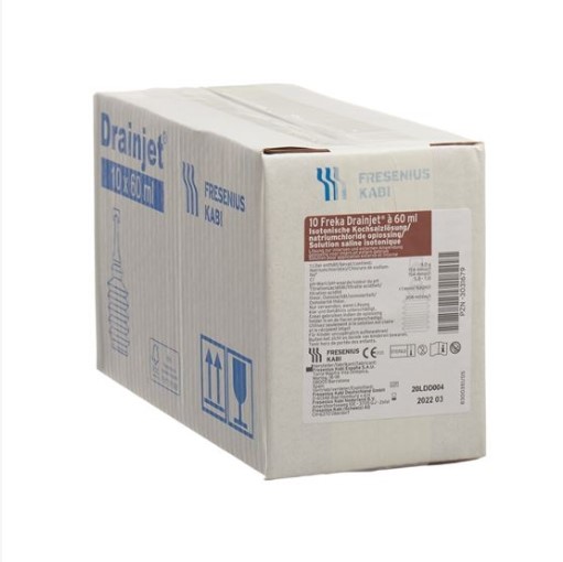 Freka Drainjet NaCl 0.9% 10 x 60ml