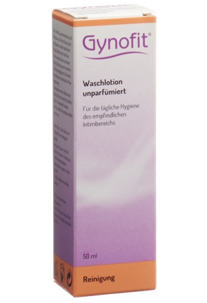 Gynofit lotion lavante non parfumée pack voyage 50ml