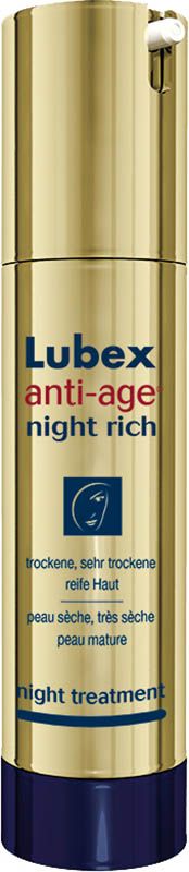 Lubex anti-age Night rich crème 50ml