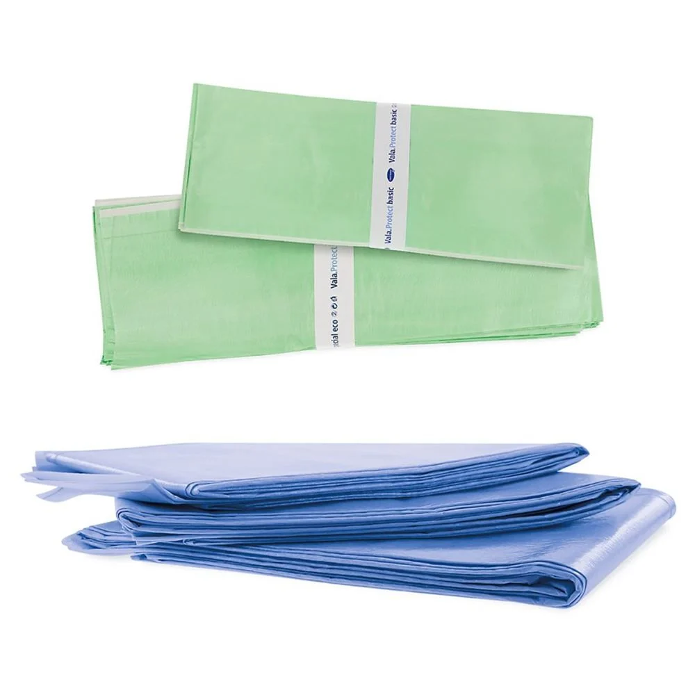 VALAPROTECT Drap de protection 100x240cm Airlaid 40 pièces