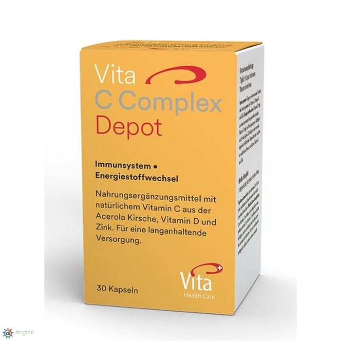 Vita C Complex Depot gélules 30 pièces Vita C Complex Depot gélules 30 pièces