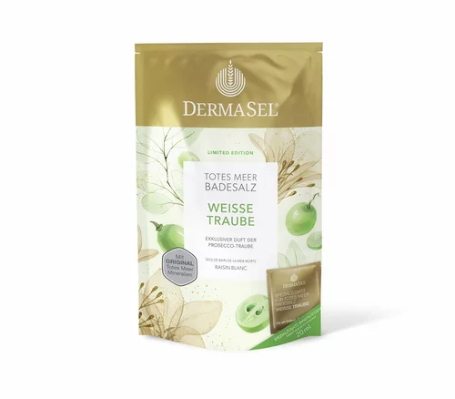 DERMASEL Sel de bain raisin blanc LE df 400g DERMASEL Sel de bain raisin blanc LE df 400g