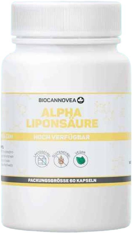 BIOCANNOVEA Gélules d'acide alpha-lipoïque 212 mg 60 pièces