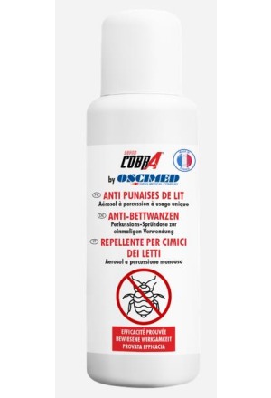 SUPER COBRA Spray anti-punaises de lit 125ml SUPER COBRA Spray anti-punaises de lit 125ml