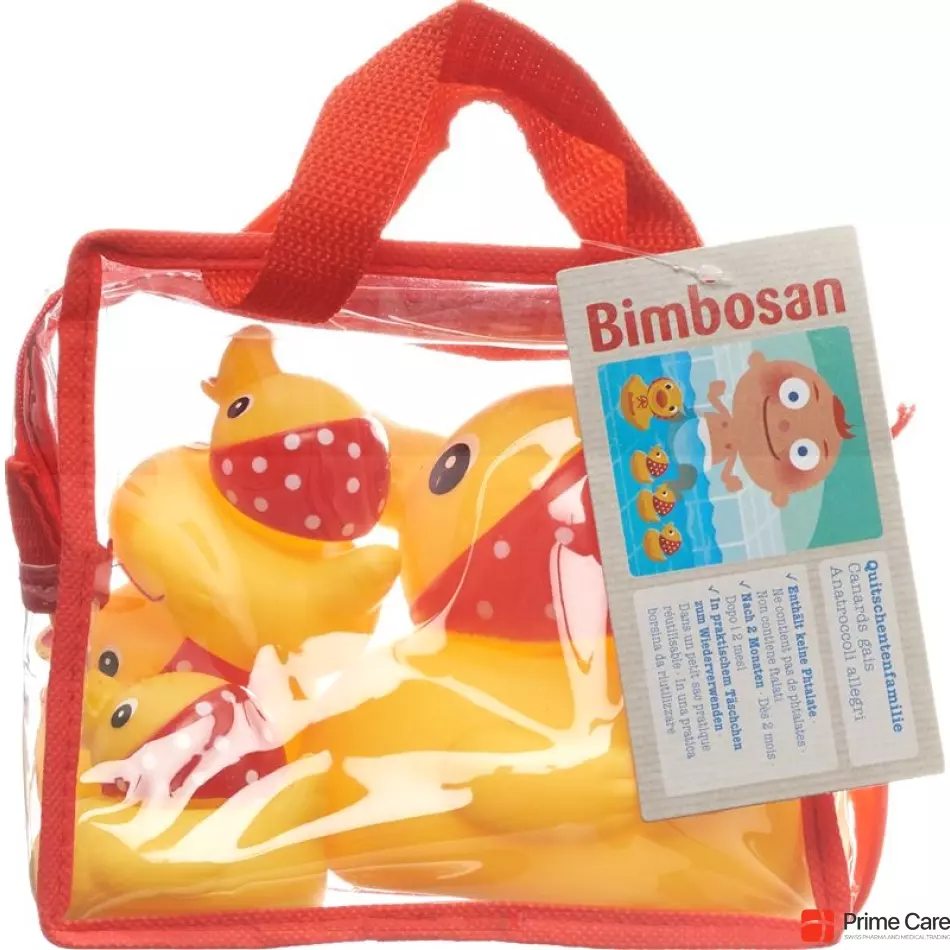 BIMBOSAN mallette 4 canards couineurs bain
