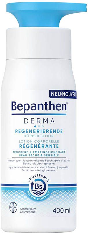 Bepanthen® DERMA Lotion Régénérante pour le Corps 400ml Bepanthen® DERMA Lotion Régénérante pour le Corps 400ml