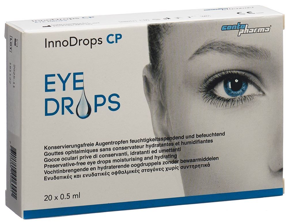 INNODROPS CP EYE DROPS 20 Monodos 0.5ml INNODROPS CP EYE DROPS 20 Monodos 0.5ml