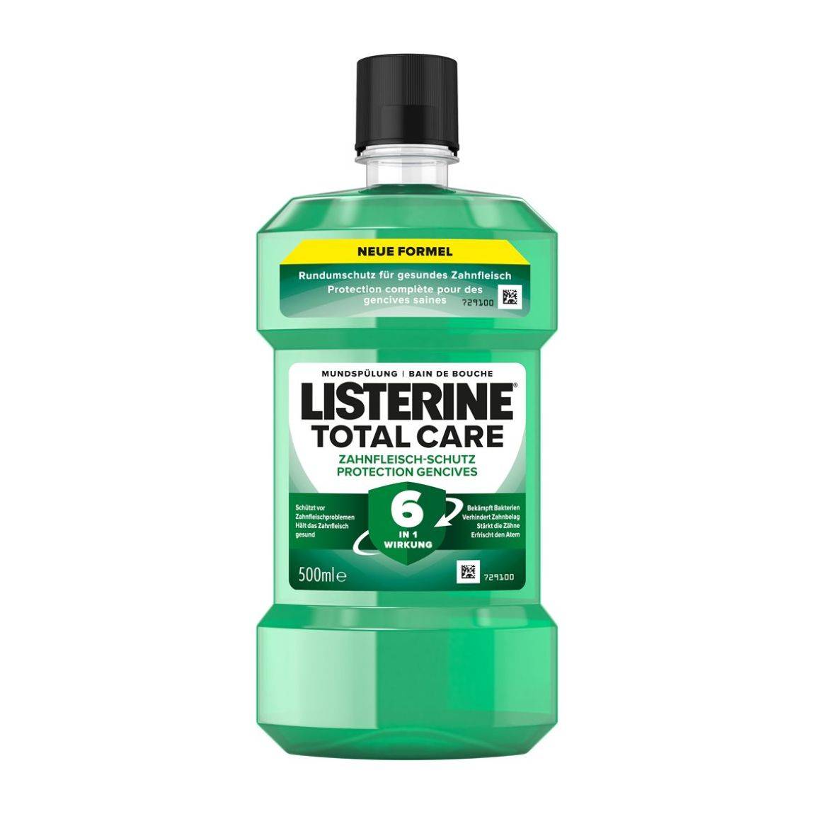 Listerine Total Care Bain de bouche protection des gencives 500ml