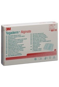 3M Tegaderm Alginate AG Compresse 5x5cm 10 pièces 3M Tegaderm Alginate AG Compresse 5x5cm 10 pièces