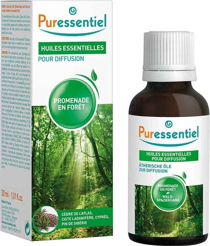 Puressentiel mélange de senteurs Promenade en forêt huiles essentielles pour diffusion 30ml Puressentiel mélange de senteurs Promenade en forêt huiles essentielles pour diffusion 30ml