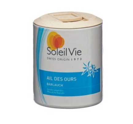 Soleil Vie gélules d'ail des ours 380 mg 100 pièces Soleil Vie gélules d'ail des ours 380 mg 100 pièces