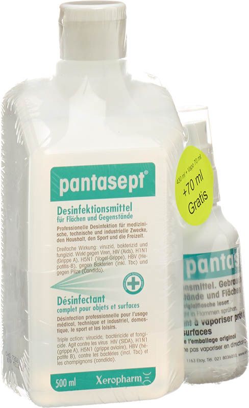 Kit de solution désinfectante Pantasept 430 + 70ml