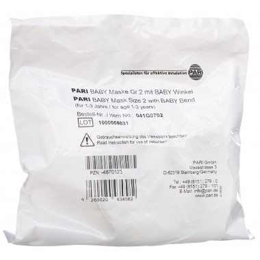 Masque PARI BABY Gr2 avec coude BABY