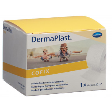 DermaPlast CoFix 6cmx20m blanc DermaPlast CoFix 6cmx20m blanc