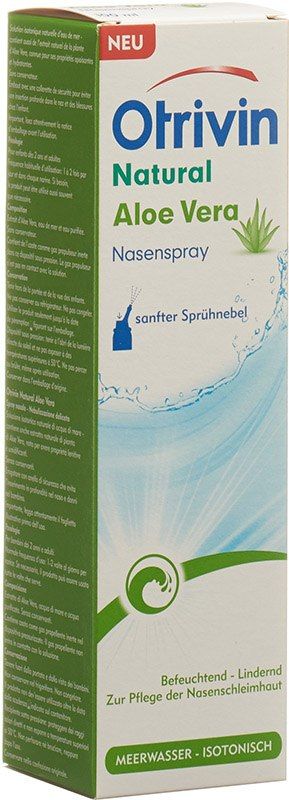 Otrivin Natural Aloe Vera spray nasal 100ml Otrivin Natural Aloe Vera spray nasal 100ml