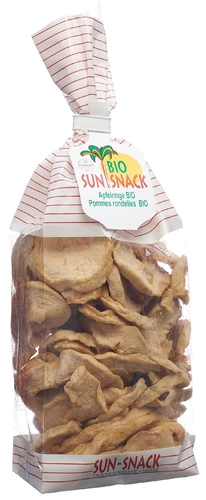 BIO SUN SNACK Anneaux de pomme Bio Btl 150g