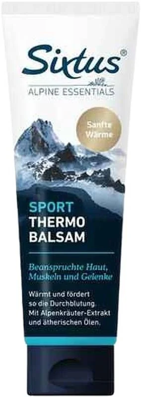 Baume thermique SIXTUS Sport Tb 125ml