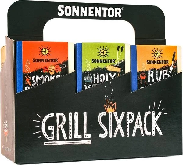 Sonnentor épices pour barbecue Sixpack à 6 sachets BIO (n)