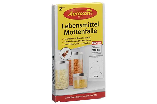 AEROXON Pièges à mites alimentaires 2 pièces