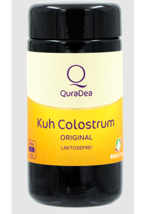 QURADEA Colostrum de vache Origi Kaps Bio past 60 pièces