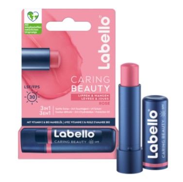 LABELLO Caring Beauty Rose Stick 4.8g