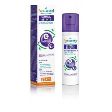 Puressentiel Sommeil Relaxant Spray Ambiant 12 huiles essentielles 75ml Puressentiel Sommeil Relaxant Spray Ambiant 12 huiles essentielles 75ml
