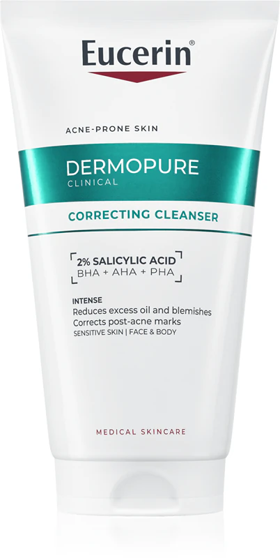 Eucerin Dermopure Clin Gel nettoyant renouvelé 150 ml