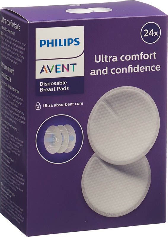 Coussinets d'allaitement jetables Philips AVENT SCF254/24 24 pièces