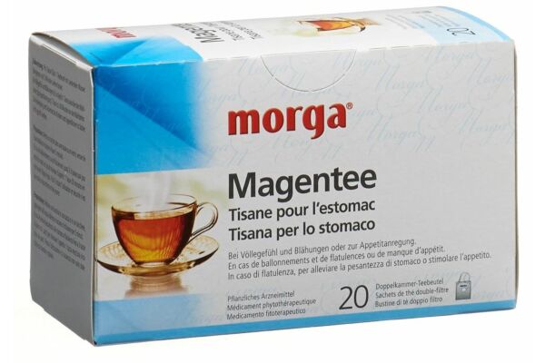 Morga tisane pour l'estomac avec enveloppe Btl 20 pièces Morga tisane pour l'estomac avec enveloppe Btl 20 pièces