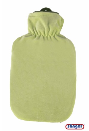 SÄNGER Bouillotte Housse moelleuse 2l vert pastel