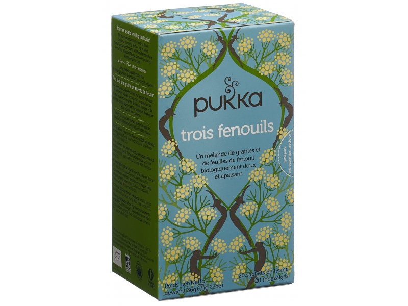 Pukka Trois Fenouils Thé bio Btl 20 pièces Pukka Trois Fenouils Thé bio Btl 20 pièces