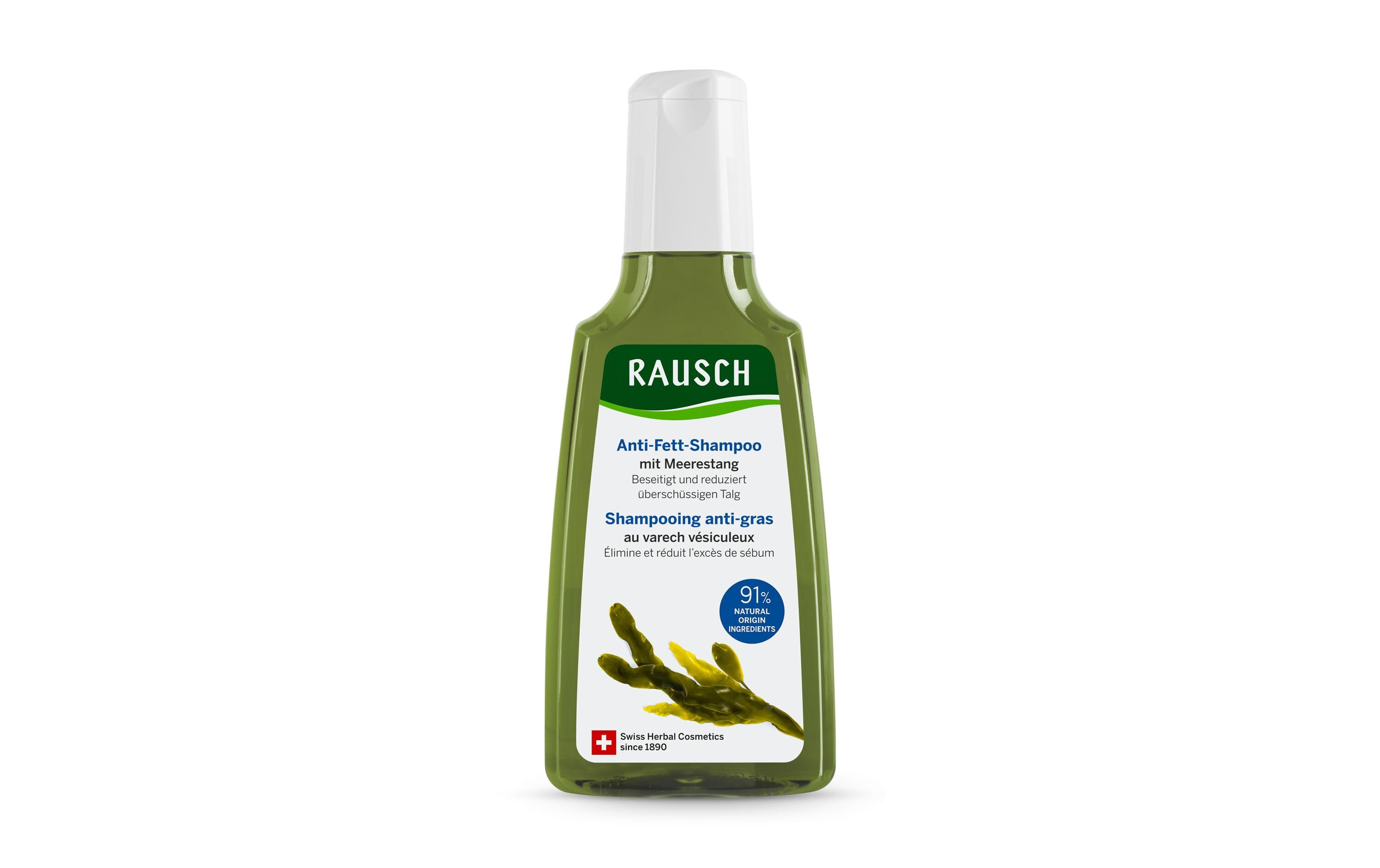 RAUSCH Shampooing anti-graisse au varech 200ml RAUSCH Shampooing anti-graisse au varech 200ml