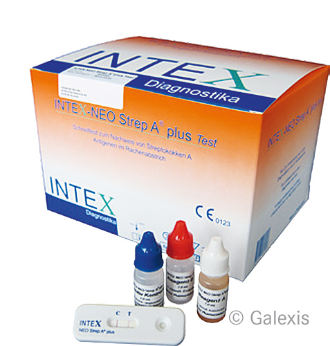 Test Intex Neo Strep A Plus, lot de 20