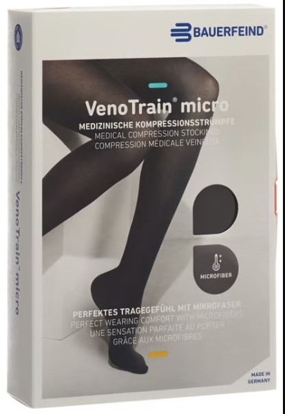 Bauerfeind VT MICRO ATU KKL2 S n/s geschlossene Fussspitze schwarz Bauerfeind VT MICRO ATU KKL2 S n/s geschlossene Fussspitze schwarz