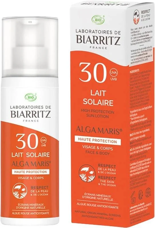 ALGA MARIS Lait solaire SPF30 Disp 100ml