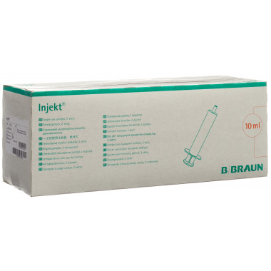 Seringue Injekt B. Braun 10ml Luer-Lock 100 pièces Seringue Injekt B. Braun 10ml Luer-Lock 100 pièces