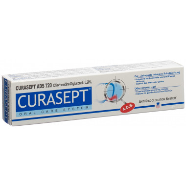 Curasept ADS 720 pâte dentifrice 0.2 % Tb 75ml