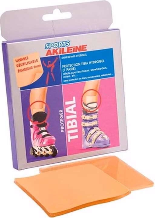 Akileïne Protège-tibias Ski & Patins à roulettes 1 paire