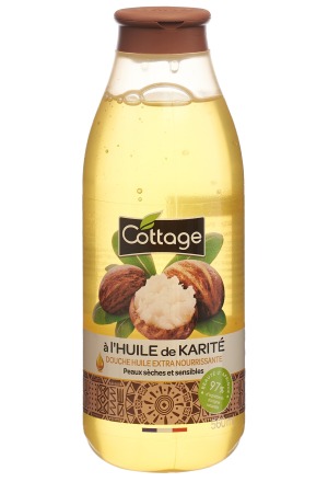 COTTAGE Huile de douche Karite Fl 560ml