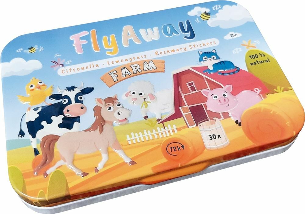 Autocollants parfumés FLYAWAY Farm Ds 30 pièces