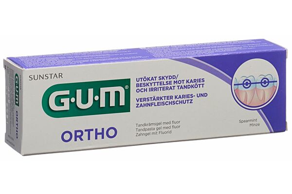 Dentifrice GUM Ortho 75ml Dentifrice GUM Ortho 75ml